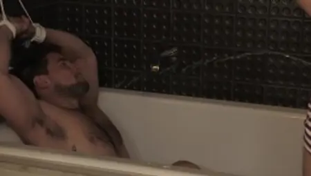 BROMO.com - BDSM video accompanied by inked rough Aspen
