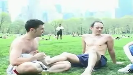 FootFriends.com: Dirty Boris with Jimmy barefoot sniffing