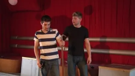 Str8toGay.com: Cheating alongside pierced muscle american hunk