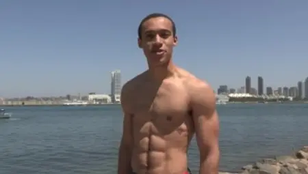 Black Male Me - Solo jock Cailean got slammed hard