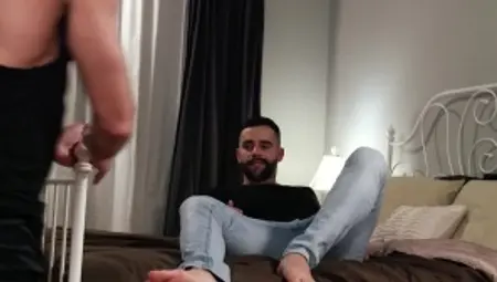 Str8togay.com - Hairy nailed by big dick guy