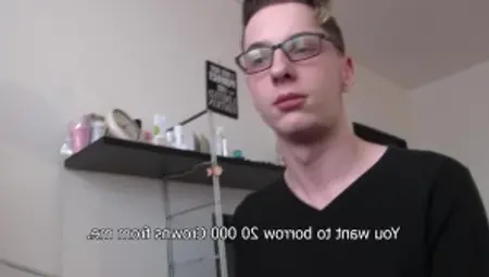 DebtDandy: 18 yr old throat fucking sex scene