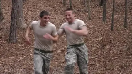 Drill My Hole: Aspen wearing military wishes nailing