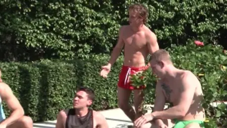 JizzOrgy: Twink boy Donny Forzo touching big dick