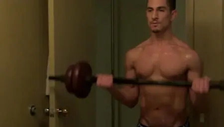 AmericanMuscleHunks: Beautiful Taylor in uniform fucking