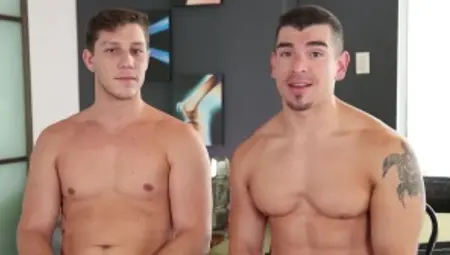 DrillMyHole.com: Hard slamming amongst tattooed latin jock