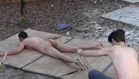 BadBoyBondage.com - Chase and Fox playing with toys