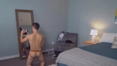 Str8 To Gay - Inked Michael DelRay blowjob ass fucking