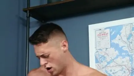 SeanCody - American Robbie as well as Lane gagging