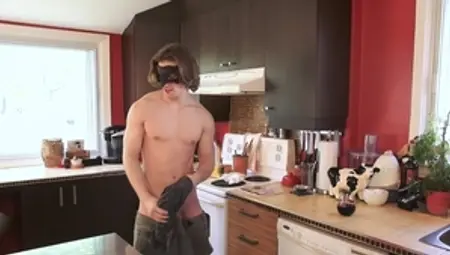 Maskurbate: French model Jake lusts hardcore sex in mask