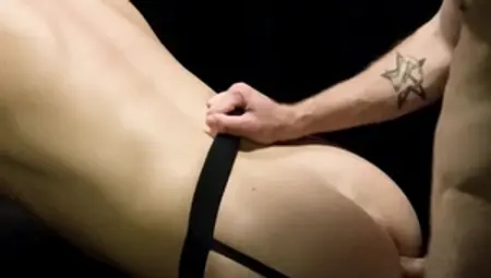 RawFuckBoys: Brunette Tom Bentley hard tickle on the table