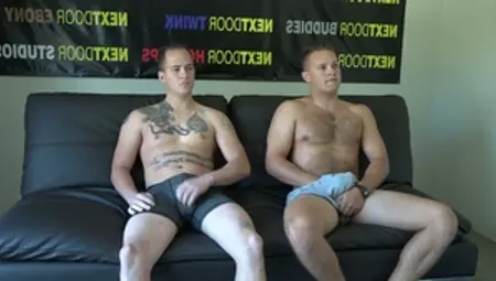 Next Door Casting: Brunette Weston meets Big Dick