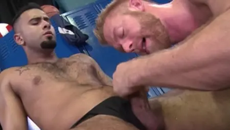 PrideStudios - Hard pounding next to hairy european gay