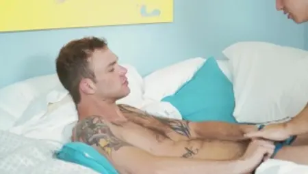 Str8toGay.com - Gay Tobias surprise gets drilled