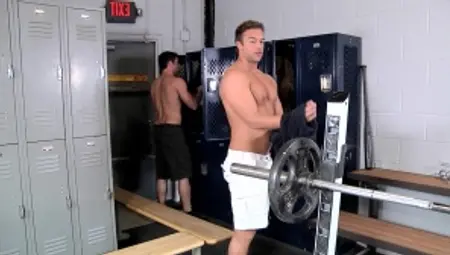 Str8ToGay: Jock feels up to hard slamming
