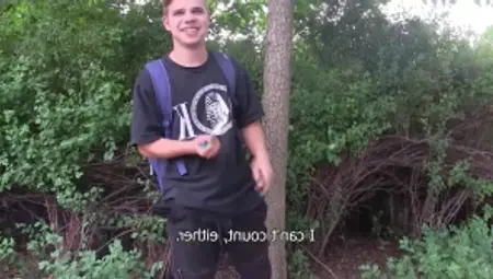 CzechHunter: Hard Czech twink ass fucking in park