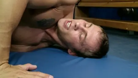 Men: Gagging with Pleasure on His Thick Tool