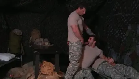 Drill My Hole - Hard pounding alongside inked american hunk