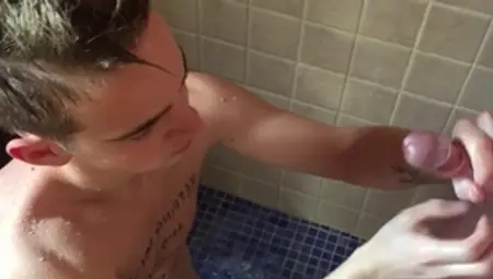 TXXXMStudios.com: Shaved young twink enjoys receiving facial
