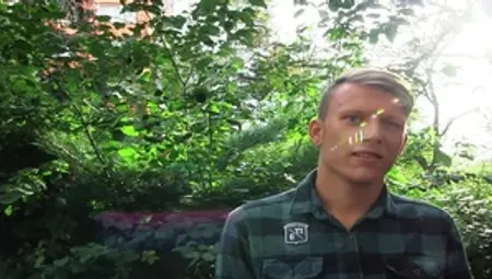 Czech Hunter: Awesome gay in a dress hard butt fucked