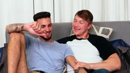 Stagcollective - Tattooed Maksim Johnson receiving facial porn