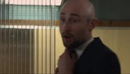 TheGayOffice: European doggy style in office