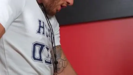 DrillMyHole: Coach Trent King interracial bang at the gym