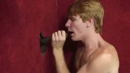 GloryholeAndHandjobs: Naughty twink sucking balls in the store