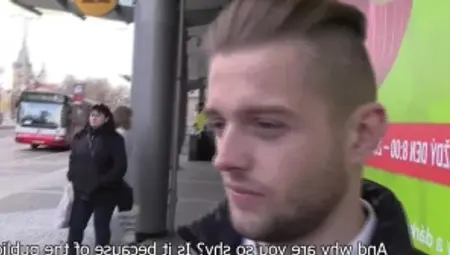 Czech Hunter: Yummy girlfriend gentle butt pounded in public