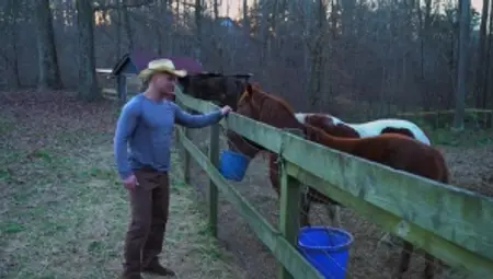 DrillMyHole: Muscle giving head for big dick on a ranch