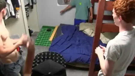 Dick Dorm - Athletic teen chick likes slamming hard
