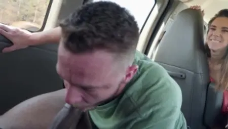 Str8chaser.com: American doggy fucks in car