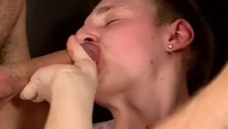 EuroBoyXXX.com - Trimmed Desmond jerking Mike uncut cock