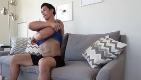 CumFu - Solo muscle asian masturbating