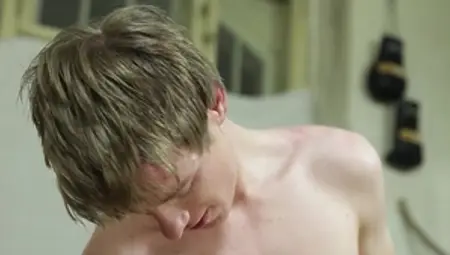 Wrestling Twinks Work Up A Sweat