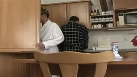 Dark-haired Hunk Fucks His Friend at Sunrise