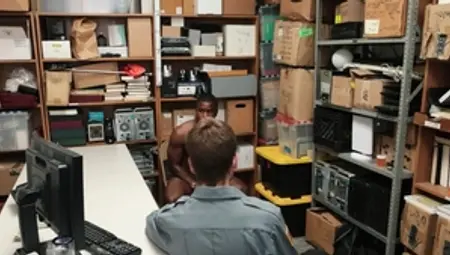 Young Perps: Caught in the Act with Two Security Guards