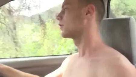 BROMO.com - American Tobias masturbating