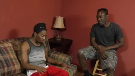 Realitydudes.com: Rough handjob with piercing thug