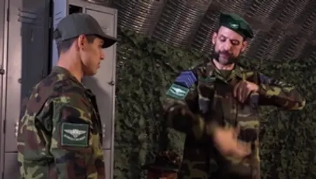 MilitaryDick: Young Joris Leonard really likes hard ramming