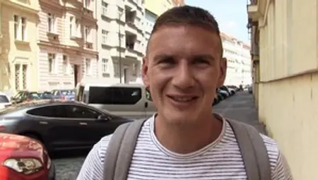 Czech Hunter - Dirty incredible gay quick in the street
