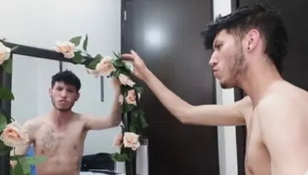 BarebackLatinoz - Stiff and skinny teasing solo