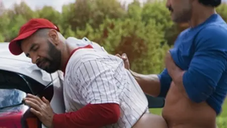 Riding the Top till He Orgasms: Their New Home Run Slide