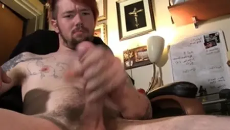 AlternaDudes: Skinny and pierced asian punk jerks off solo