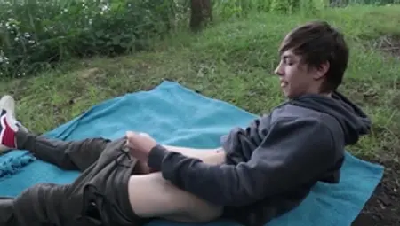 A Big Lake View For A Small Lad's Eruption