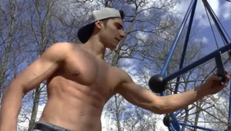 EastBoys: Loud sex amongst hairless latino straight guy