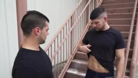 Str8ToGay - Sex scene in company with muscled asian hunk