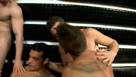 JizzOrgy - Hunk craving sucking dick
