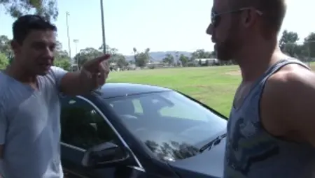 DrillMyHole: Muscle eastern DILF goes for gagging