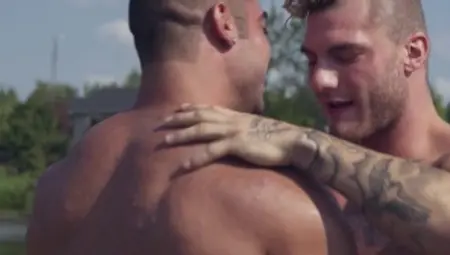 Drill My Hole - Tattooed american jock wishes hard ramming
